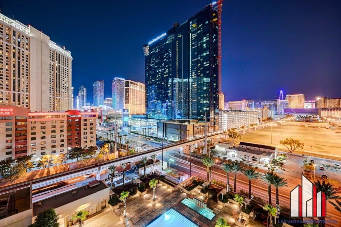 Mgm Signature-08-801 1Br2Ba F1 Strip View Balcony Las Vegas Bagian luar foto