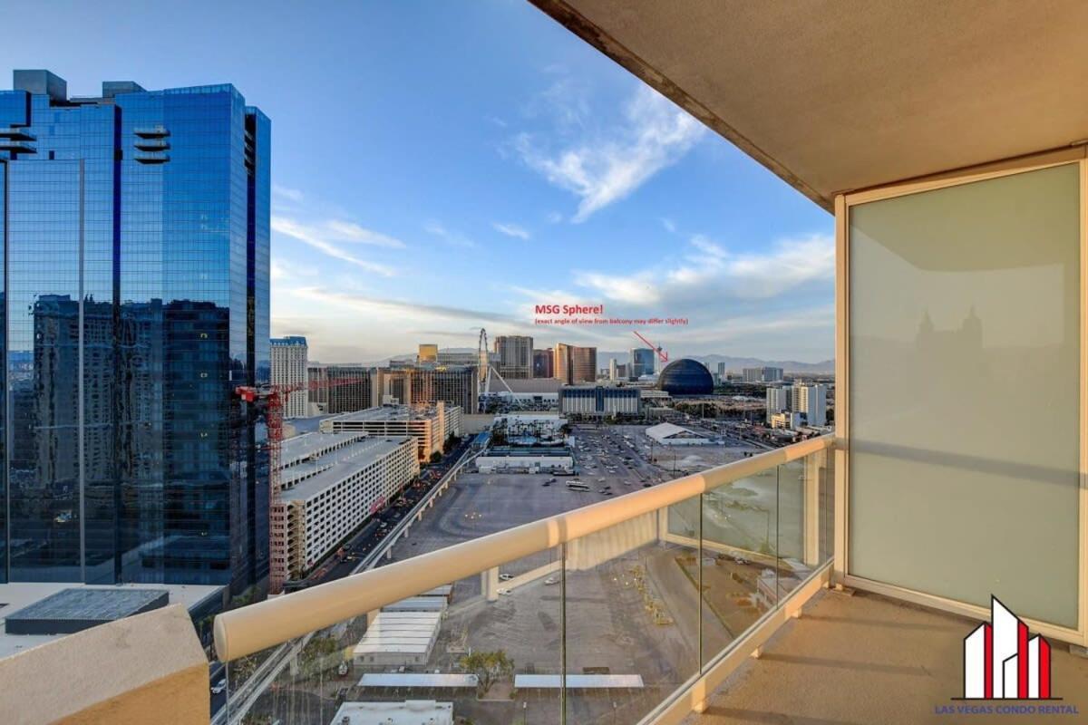 Mgm Signature-08-801 1Br2Ba F1 Strip View Balcony Las Vegas Bagian luar foto