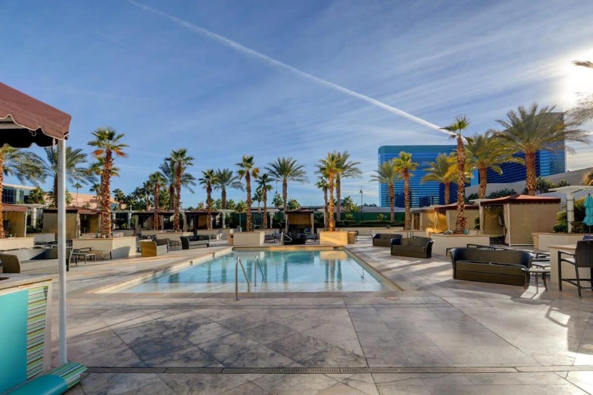 Mgm Signature-08-801 1Br2Ba F1 Strip View Balcony Las Vegas Bagian luar foto
