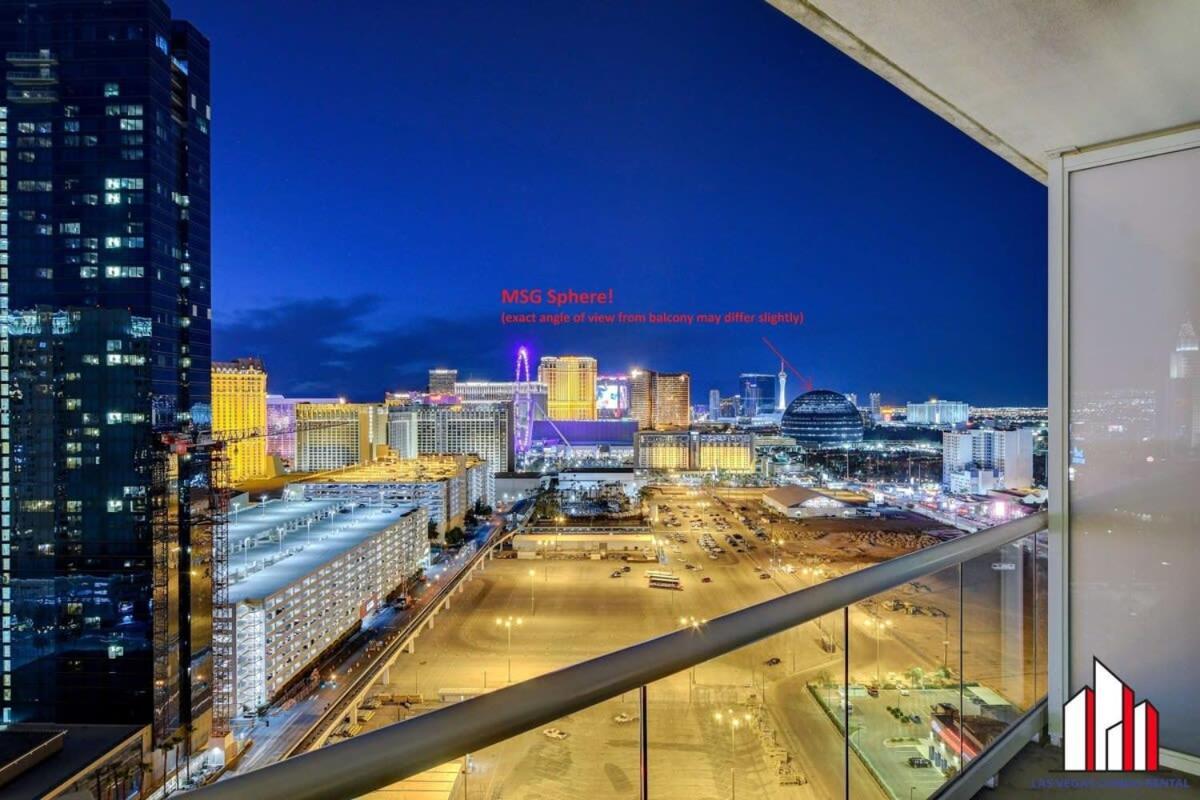 Mgm Signature-08-801 1Br2Ba F1 Strip View Balcony Las Vegas Bagian luar foto